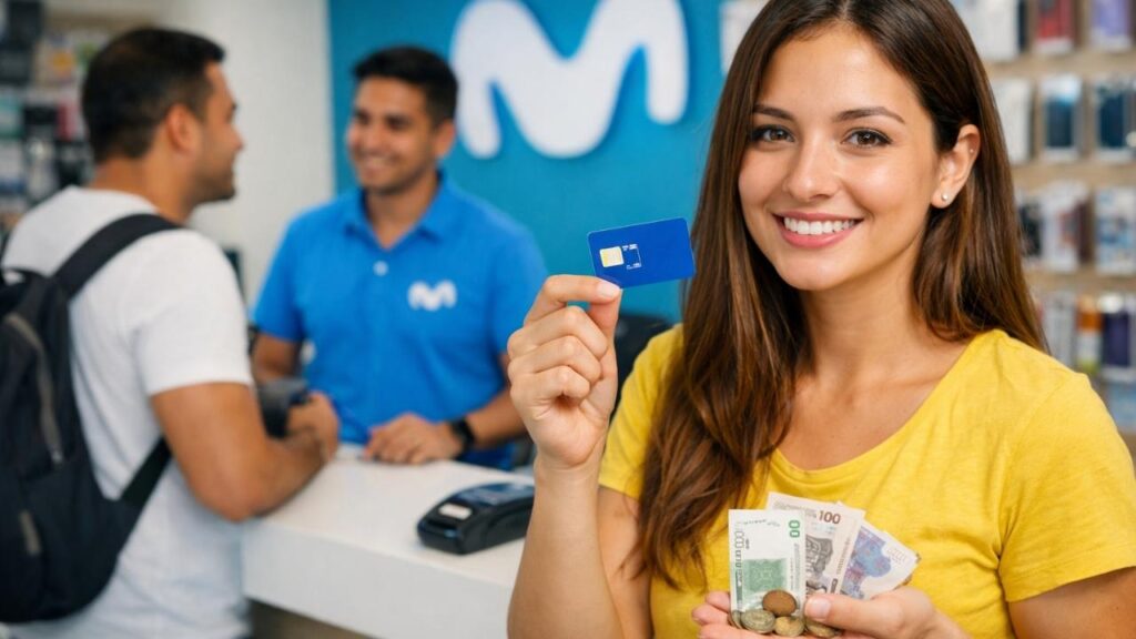 Movistar Colombia elimina la recarga mínima física en tiendas autorizadas