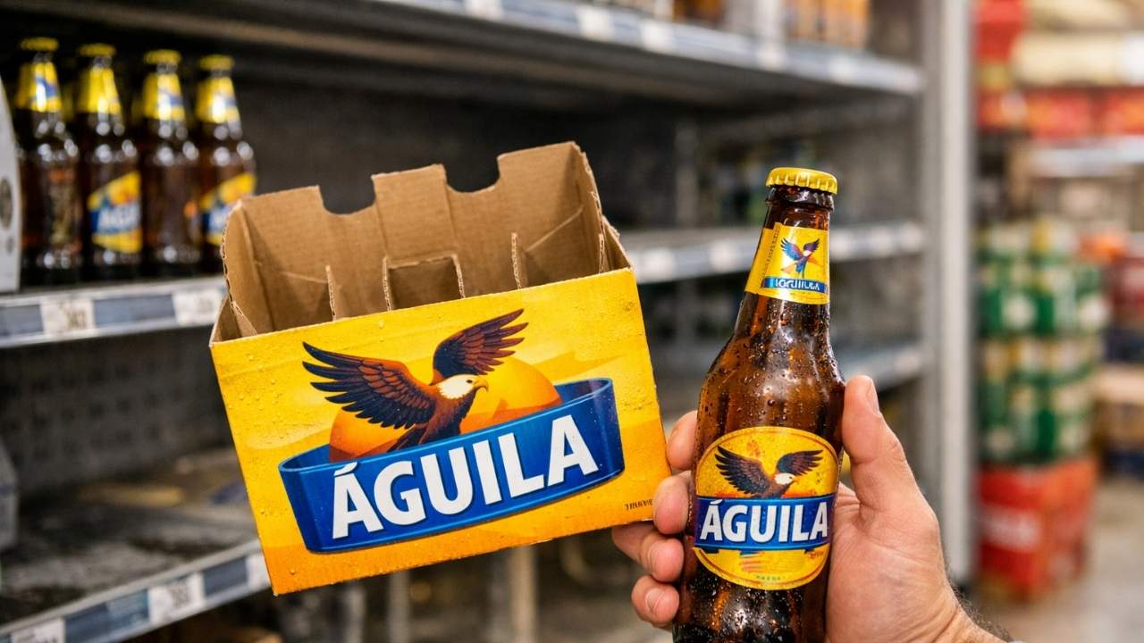 Cerveza Águila sufre desabastecimiento local por la alta demanda del clásico