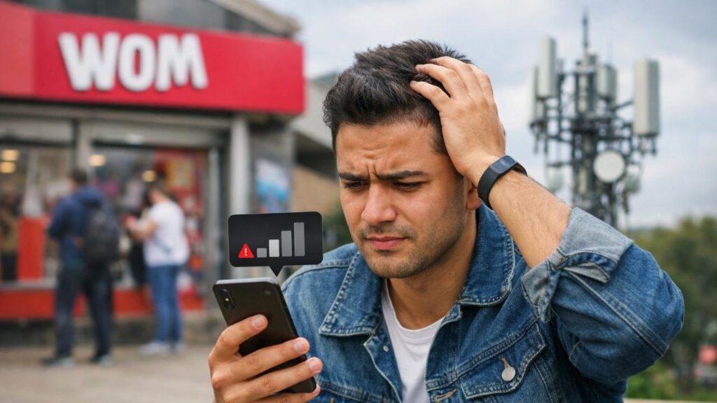 WOM Colombia suspende la red de datos ilimitados en planes prepago