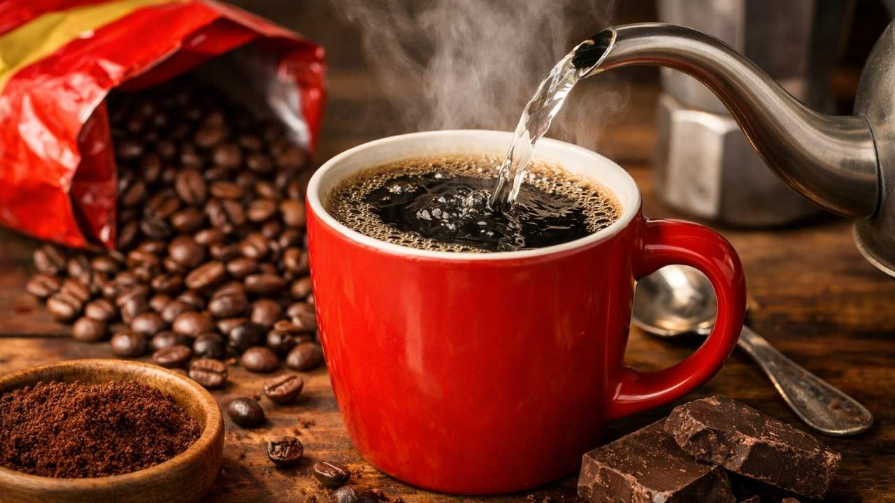 Café Sello Rojo adquiere sabores amargos al prepararse con agua hirviendo